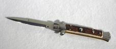 NEW FRANK BELTRAME 9" GENUINE STAG BAYONET BLADE ITALIAN STILETTO