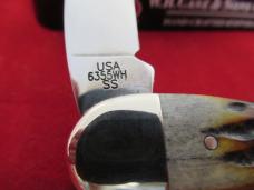 Case XX 2002 CCC Bone Wharncliff Seahorse Whittler Pattern # 6355WH SS