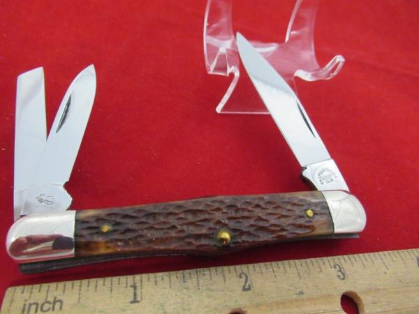 Queen Brown Bone Whittler Made for the Chattahoochee Cutlery Club Queen Brown Bone Whittler Made for the Chattahoochee Cutlery Club