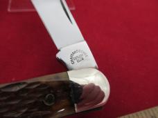 Queen Brown Bone Whittler Made for the Chattahoochee Cutlery Club