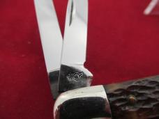 Queen Brown Bone Whittler Made for the Chattahoochee Cutlery Club
