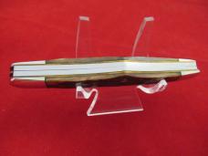 Queen Brown Bone Whittler Made for the Chattahoochee Cutlery Club
