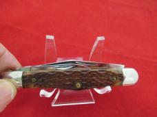 Queen Brown Bone Whittler Made for the Chattahoochee Cutlery Club