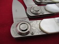 Lone Wolf Paul Set of 4 Pearl Axial Lock Folders 