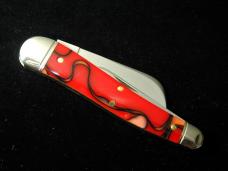 Great Eastern Cutlery GEC Apples & Oranges Acrylic John Chapman Farmer Knife NIT Satin Blades 383225