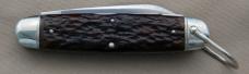 Official BSA Remington Cut-Out Shield Scout Knife 1927 Only Etched w/Box (052)
