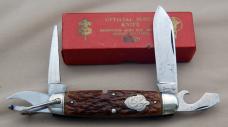 Official BSA Remington Acorn Shield Scout Knife RS3333 Etched With Box (051)