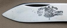 Official BSA #1495 Scout Knife Pal Circa 1940-1942 With Bone Handles (204)