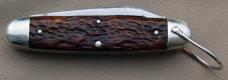 Official BSA #1496 Scout Knife Remington #RS3333 1935-1939 Bone Handles (216)