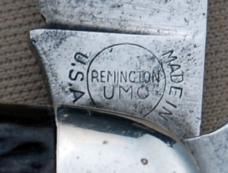 Official BSA #1496 Scout Knife Remington #RS3333 1935-1939 Bone Handles (214)