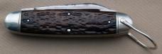 Official BSA #1496 Scout Knife Remington #RS3333 1933-1935 Bone Handles (213)