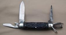 Official BSA #1496 Scout Knife Remington #RS3333 1933-1935 Bone Handles (212)