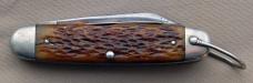 Official BSA #1496 Scout Knife Remington #RS3333 1935-1939 Bone Handles (217)