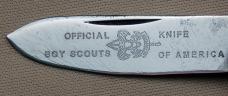 Official BSA #1496 Scout Knife Remington #RS3333 1929-1932 Bone Handles (210)