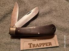 Remington 1989 Bullet Cocobolo Trapper (R1128); NEAR MINT; Original Box & Papers