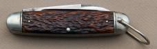 Remington Nehi Promo Scout Knife 1924-1933 Long Pull Main, Bone Handles (220)