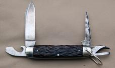 Remington Nehi Promo Scout Knife 1924-1933 Long Pull Main, Bone Handles (219)