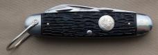 Official BSA #1495 Scout Knife Pal 1940-1942 With Black Synthetic Handles (207)