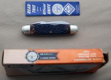 Official BSA Scout Knife Imperial 5-Blade Deluxe Orange Box & Papers (018)