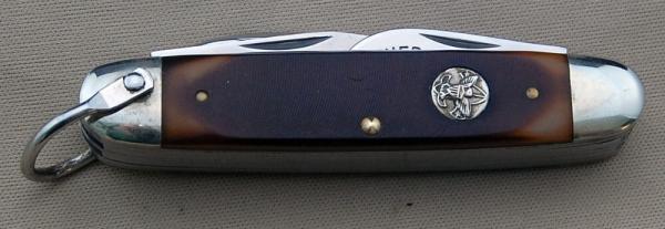 Official BSA Scout Knife Ulster Scoutmaster 4-Blade BSA #1036 Box & Papers (046)