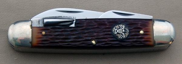 Official BSA Scout Knife Ulster BSA #1996 5-Blade Deluxe With Box & Papers (044)