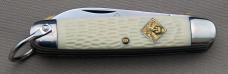 Official Cub Scout Knife White Camillus 1980-1982 Only With Box & Papers (036)