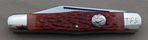 Official BSA Scout Knife Camillus Whittler, Initialed Bosters, Box, Papers (041)