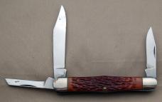 Official BSA Scout Knife Camillus Whittler Model #1047 Original Box Papers (010)