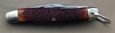 Official BSA Scout Knife Camillus York Peppermint Patty Promotional, 75th Anniversary With Box (026)