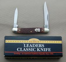 Official BSA Scout Knife Camillus Leaders BSA #1900 Pen Box & Papers (015)