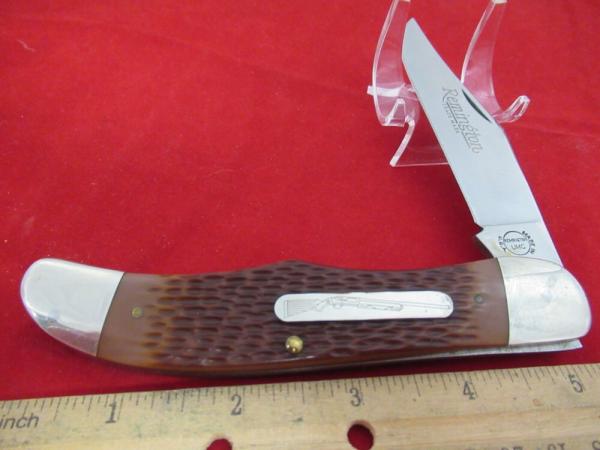 Remington 1990  Delrin handle Folding Hunter Model 11-87 