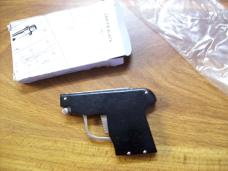 A.G.A. Campolin Rare Italian Gun Knife Black Ebonywood Circa 2019 UNUSED W/Box