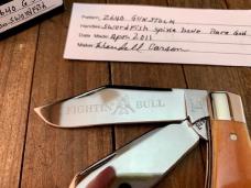 Wendell Carson Gunstock Swordfish Spike Bone Rare Gold 2011