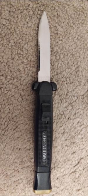 Rare Super-Automatic Black & Gold with Pocket Clip