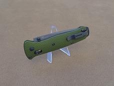 Benchmade Bailout 537GY-1 AXIS Lock Folding Knife Green Aluminum Handle M4 Blade - New