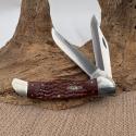 2003 Case XX 6265 SS Dual Blade Folding Hunter Knife Jigged Rosewood USA (55)