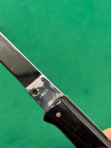 Large Ackermannchen Type Knife with Mystery Notches on Spine