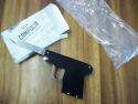 A.G.A. Campolin Rare Italian Gun Knife Black Ebonywood Circa 2019 UNUSED W/Box