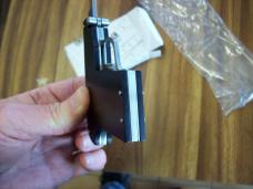 A.G.A. Campolin Rare Italian Gun Knife Black Ebonywood Circa 2019 UNUSED W/Box