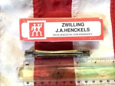 Vintage J A Henckels 2 Blade Canoe (HK 12 S) w/ Great Stag Handles -NM