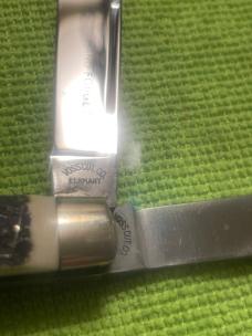 Vintage Voos Cut Co Germany Stockman 