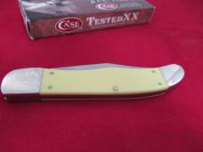 Case XX 2017 Discontinued Yellow Delrin Folding Hunter Pattern # 3165CV