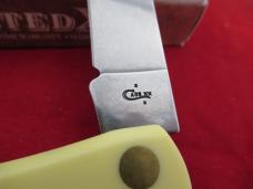Case XX 2018 Yellow Delrin Sod Buster Pattern # 3138CV