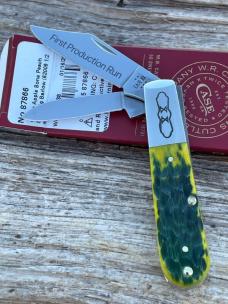 CASE XX ** FPR 2025 GREEN APPLE PEACH SEED JIGGED BONE BARLOW