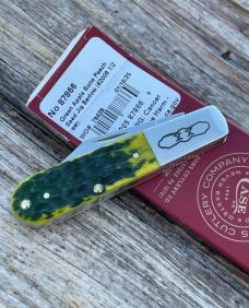 CASE XX ** FPR 2025 GREEN APPLE PEACH SEED JIGGED BONE BARLOW