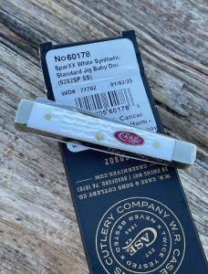 CASE XX ** 2025 SPARXX WHITE JIGGED SYNTHETIC BABY DOC