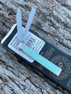 CASE XX ** 2025 SEAFOAM GREEN G10 ICHTHUS SHIELD SMOOTH BABY DOC