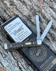 CASE XX ** 2025 SMOOTH BLACK CURLY OAK WOOD BABY DOC