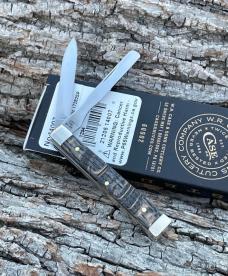 CASE XX ** 2025 SMOOTH BLACK CURLY OAK WOOD BABY DOC