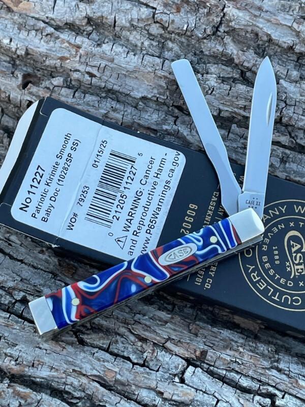 CASE XX ** 2025 PATRIOTIC SMOOTH KIRINITE BABY DOC CASE XX ** 2025 PATRIOTIC SMOOTH KIRINITE BABY DOC